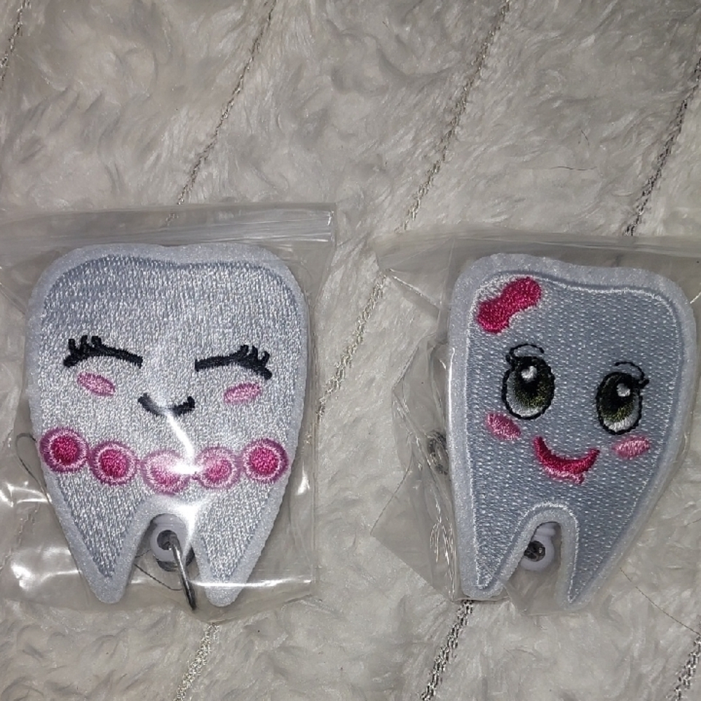 Tooth Dental Badge Reels